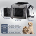 Pet Bicycle Basket Bicycle Basket Front Bag - Image 3