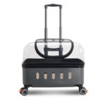 Cat Bag Pet Trolley Bag Outdoor Portable Universal Wheel Breathable Pull Rod Pet Box Large Capacity - Image 7