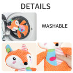 Interactive Dog Toys For Aggressive Chewers Dog Squeaky Toys   Pet Grinding Teeth Plush Toy, Chewing Toy For Dog Interactive Supply Dog Toys Dog Toys For Aggressive Chewers - Image 4