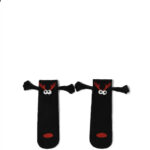 Couple Magnetic Handle Cute Hand Socks Christmas - Image 8
