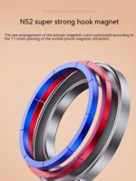 360-degree Rotating Folding Travel Mobile Phone Magnetic Bracket - Image 10