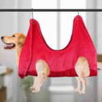Pet Dog Cat Grooming Hammock Harness Dog Hammock Restraint Bag Helper Breathable Dogs Grooming Trimming Hammock Helper Cats - Image 2
