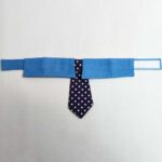 Durable Pet Collar Adjustable Denim Pet Collar With Star Pattern Dog Necktie For Holiday Weddings Formal Events For Dogs - Image 7