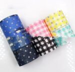 25mm Plaid Laser Silver Thermal Transfer Thread Ribbon - Image 10