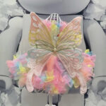 Girls Fashion Personality Butterfly Wings Dress - Image 4