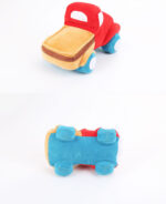 Tooth Grinding And Sound Making Plush Car Dog Toy - Image 10