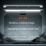 Bladeless Fan Lighting Lamp Laptop Clip Screen Hanging Screen Fan - Image 10