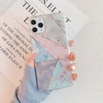 Platinum graffiti stitching geometric phone case - Image 4