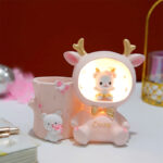 New Cartoon Dream Resin Pen Lamp Decoration Series