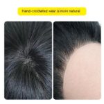 Men's Hand Woven Human Hair Wig - Image 4