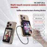 Touch Screen Zoom Mobile Phone Rear Magnetic Suction - Image 4