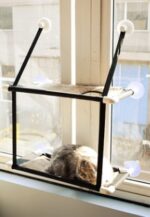 Cat bed cat hammock cat hammock window sill single layer double layer super suction cup cat cushion nest cat litter pet - Image 4