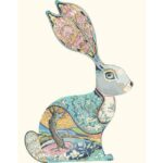 Paint by Numbers Colorful Hare Animal Art