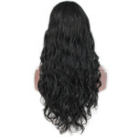 Front lace synthetic long curly hair - Image 5