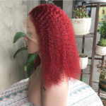 Frontal Lace Wig Human Hair Kinky Curly Hair - Image 2