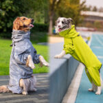 Raincoat Outdoor Waterproof Reflective Coat For Large Dogs And Pets - Image 4