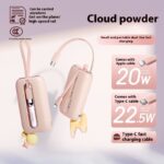 Large Capacity Digital Display Fast Charge Portable With Cable Portable Battery For Mobile Phones - Image 2