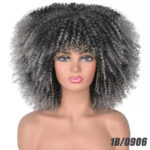 African Small Curly Hair Afro Wig Headgear - Image 10