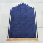 Simple Washable Flannel Printed Sponge Plaid Carpet - Image 7