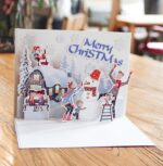 Christmas Card Wholesale Creative 3D Stereo Greeting Card Holiday Wish Card Kindergarten Handmade Greeting Card - Image 10
