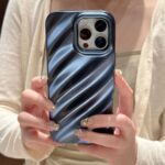 Matte Plating Shell Water Ripple Applicable Mobile Phone Soft Case - Image 10