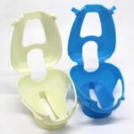 Plastic Racing Pigeon Holder Easy Bird Fixed Frame Rack Medicine Feeder Light Blue - Image 5