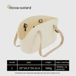 Breathable Lightweight And Large Capacity Portable Pet Cat Dog Shoulder Bag - Image 3