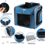 Pet Bicycle Basket Bicycle Basket Front Bag - Image 2