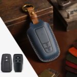 Leather Car Key Case Crazy Horse Leather - Image 7