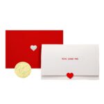Handmade Dark Pattern Blessing Handwritten Folding Greeting Card - Image 5