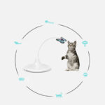 Rechargeable Automatic Rotating Cat Interactive Toy - Image 2