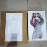 Colored King Kong Bucket Gorilla Sculpture Ornament - Image 4