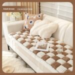 Pet Chessboard Grid Kennel Pad Autumn And Winter Warm Square - Image 8