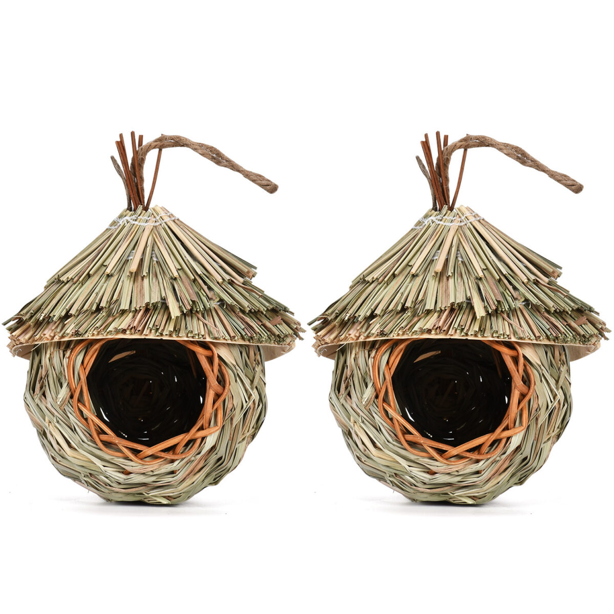 Creative Hanging Straw Bird Nest Manual Environment Layout - Image 6