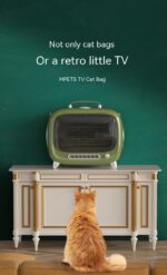 TV Cat Bag Out Portable Space Capsule Pet Backpack Carrying Large Capacity Portable - Image 6