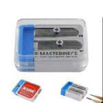 Segmented Magnesium Metal Pencil Sharpener - Image 5