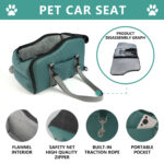 Removable And Washable Car Kennel Portable Car Pet Mat - Image 3