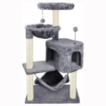 Creative Multi-layer Scratch Column Integrated Cat Climbing Frame - Image 2