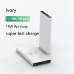 Two-way Fast Charging Large Capacity Wireless Power Bank Mobile Power Supply - Image 4