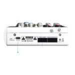 Mancheze4 Mini 4-Channel Sound Card Mixer Bluetooth 88 Effects USB Mixer 4-Channel Recording - Image 3
