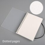 Plastic Cover Bound Spiral Coil Notebook - Image 4