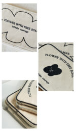Portable Notebook Liner Bag Embroidery Lady - Image 3