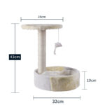 Cat Climbing Frame Litter Tree Integrated Grab - Image 9