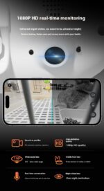 Automatic Pet Feeder Hamster Remote Surveillance Camera Rabbit Totoro Feeding Machine - Image 4