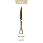 24-piece Handle Hanging Hole Knife Fork And Spoon - Image 2