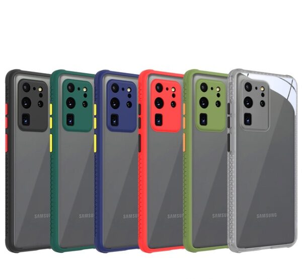Contrasting color phone case