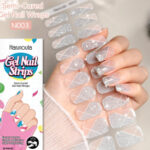 Semi-cured Gel Ice Transparent Nude Color Nail Stickers - Image 4