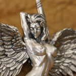 Sterling Silver Belle Angel Pendant Angel Halo - Image 5