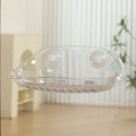 Universal Cat Climbing Frame Cat Window Sucker Hanging Bed Swing Balcony Bedside Glass Sleeping Cat Hammock - Image 2