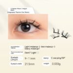 Soft Magnetic False Eyelashes Zero Glue Light Feeling Eyelash Long Curling Big Eyes Natural - Image 4